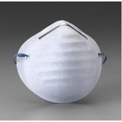 Mascarilla Cono Blanca 50u